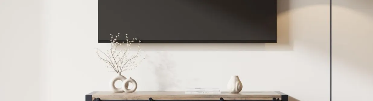 Le meuble TV industriel au cœur du salon