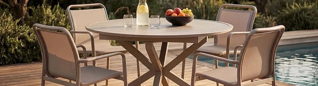 Salle à manger de jardin et climat : comment adapter son mobilier à son environnement