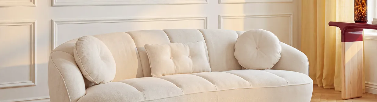 Canapé scandinave : tissu, lin, velours ou simili ? Le guide des matières