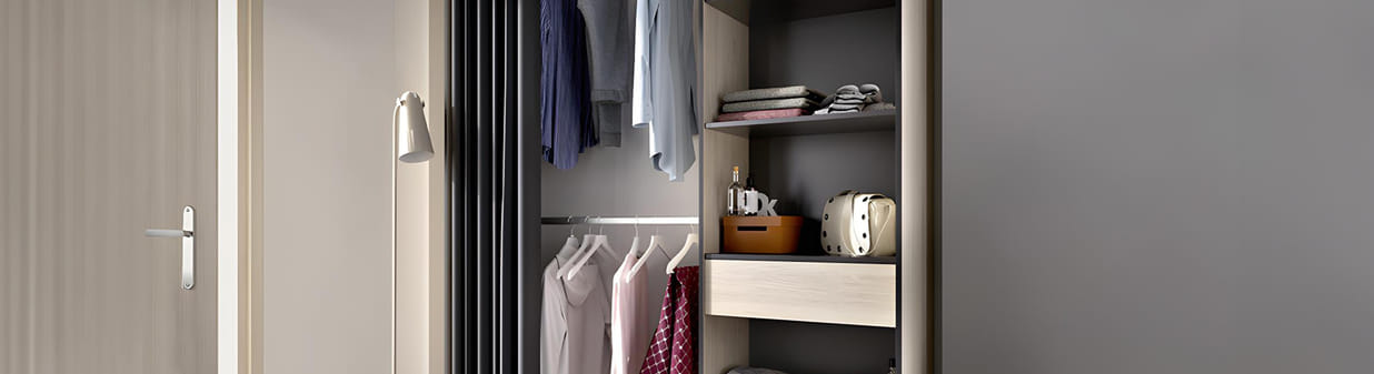 9 astuces pour aménager un dressing dans une petite chambre