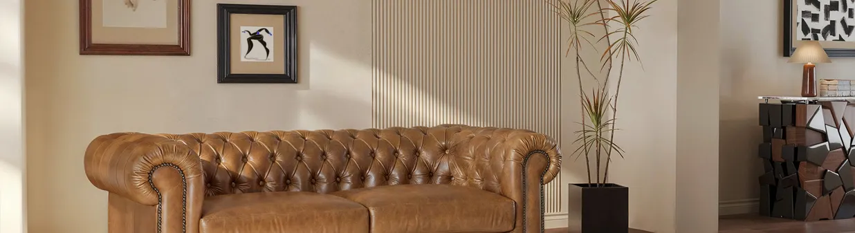 Comment intégrer un canapé Chesterfield vintage dans une déco moderne ?