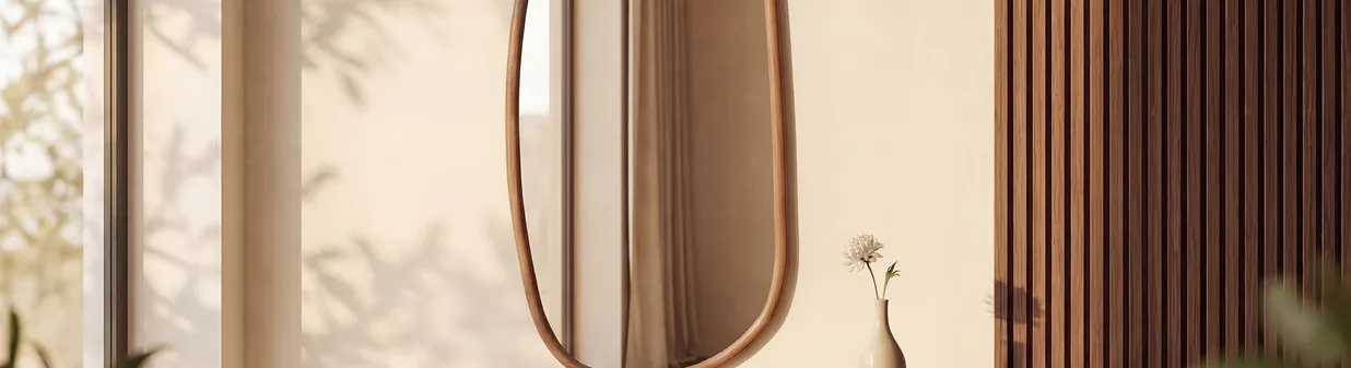 Miroirs organiques et asymétriques : comment les intégrer pour dynamiser une pièce ?