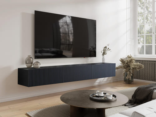 Petit salon : nos astuces pour intégrer un meuble TV sans encombrer