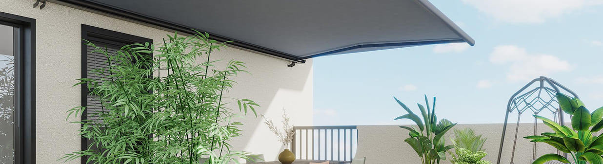 Come scegliere una tenda per il terrazzo o una tettoia per il giardino?
